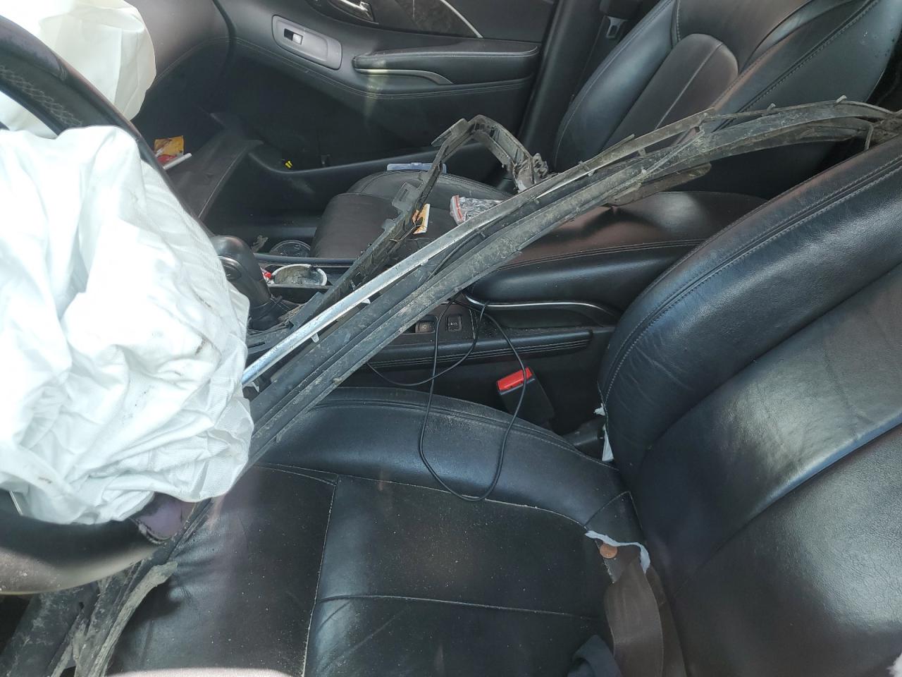 2015 Buick LaCrosse VIN 1G4GB5GR8FF296705 Copart auction photo, front end / side damage thumbnail 8