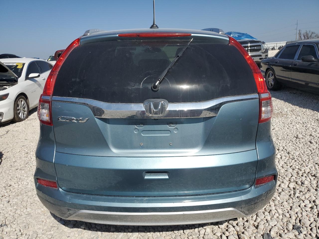 2016 Honda CR-V VIN 2HKRM3H76GH539556 Copart auction photo, side / front end damage thumbnail 6