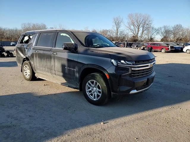 2023 Chevrolet Suburban VIN 1GNSKCKD9PR547091 Copart auction photo, side / top/roof damage thumbnail 12