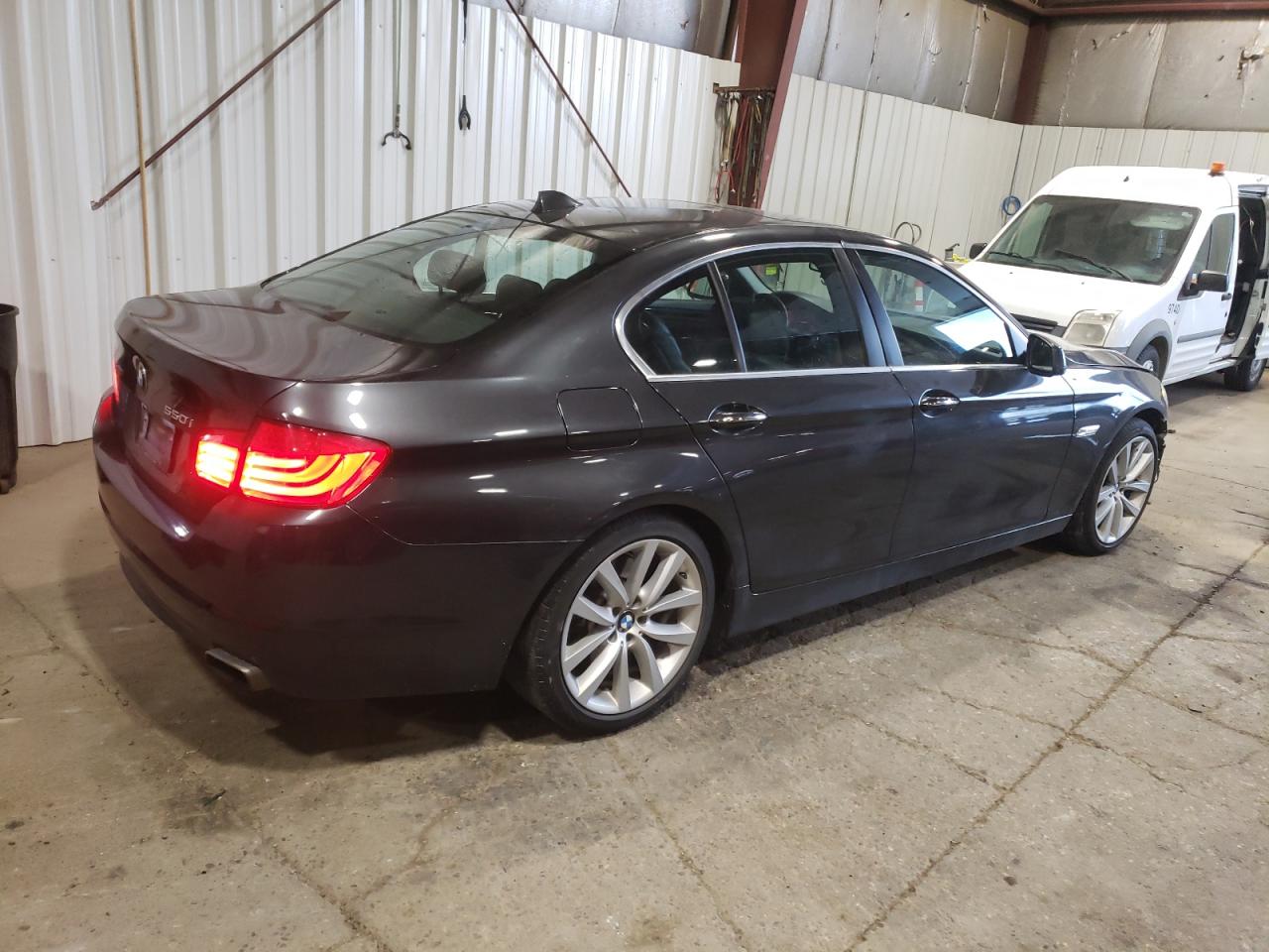 2013 BMW 5er VIN WBAFU9C56DDY72446 Copart auction photo, front end damage thumbnail 3