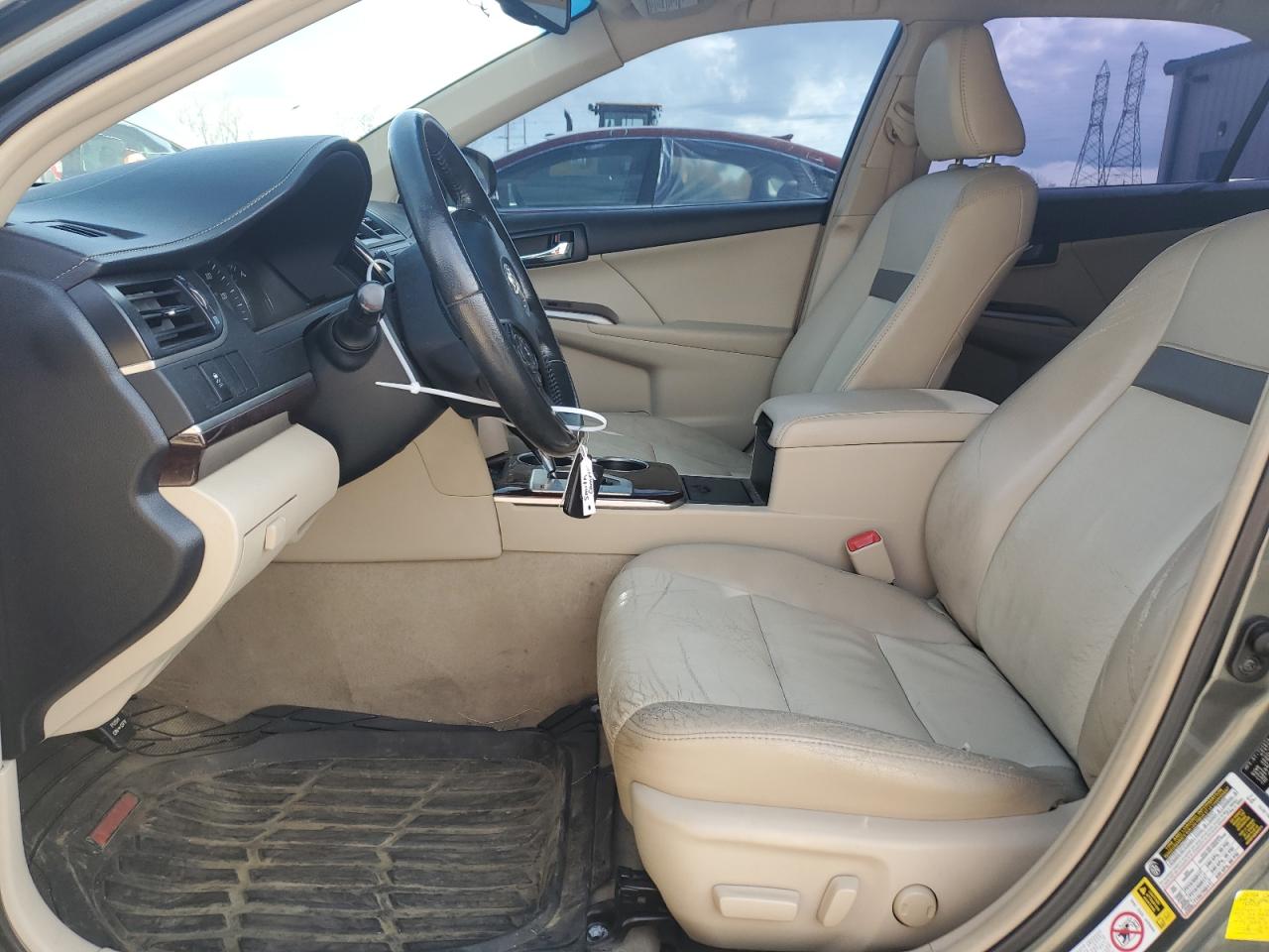 2012 Toyota Camry VIN 4T1BK1FK4CU514895 Copart auction photo, front end / rear end damage thumbnail 7