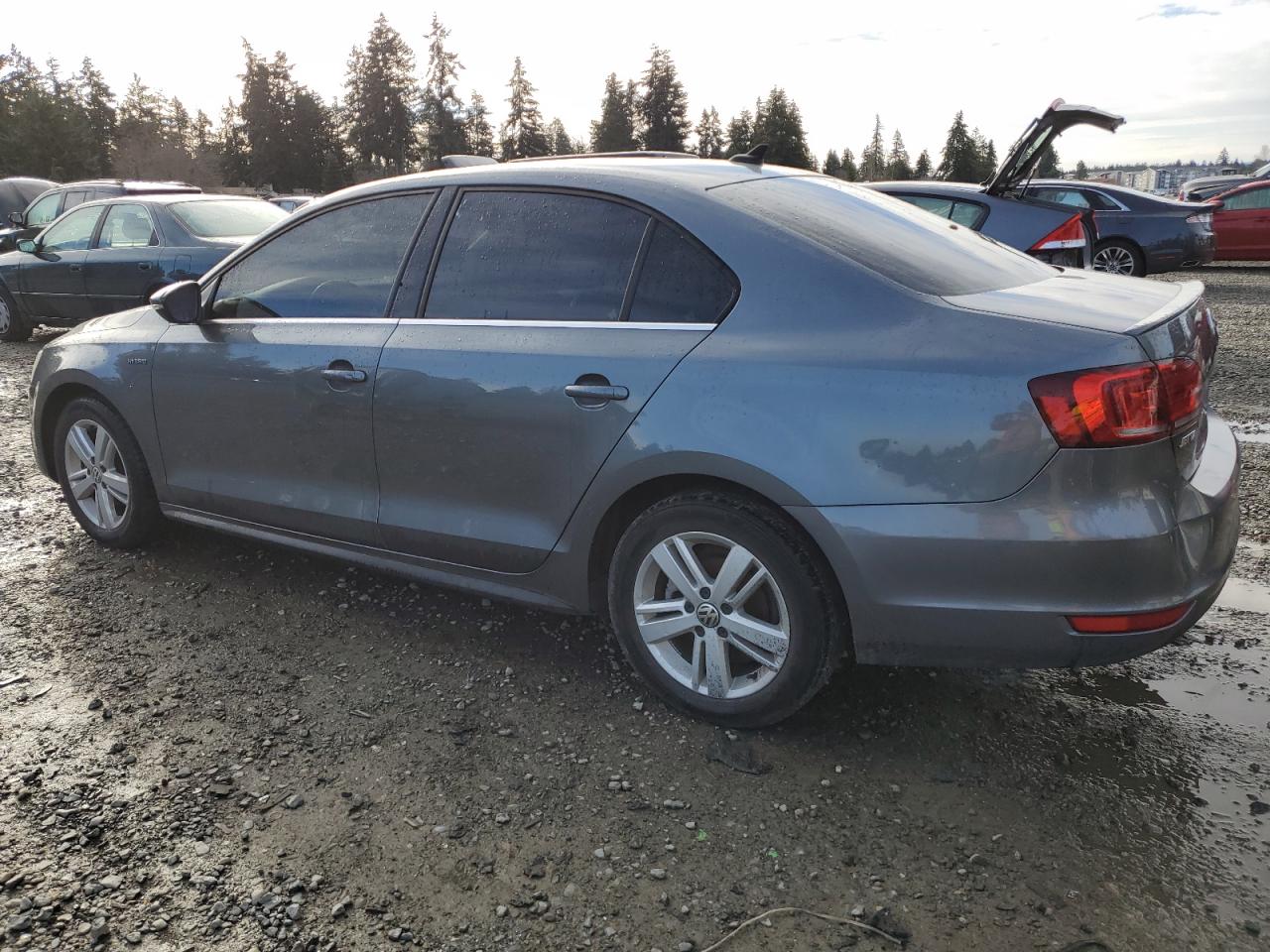 2014 Volkswagen Jetta VIN 3VW637AJ0EM331602 Copart auction photo, mechanical damage thumbnail 2