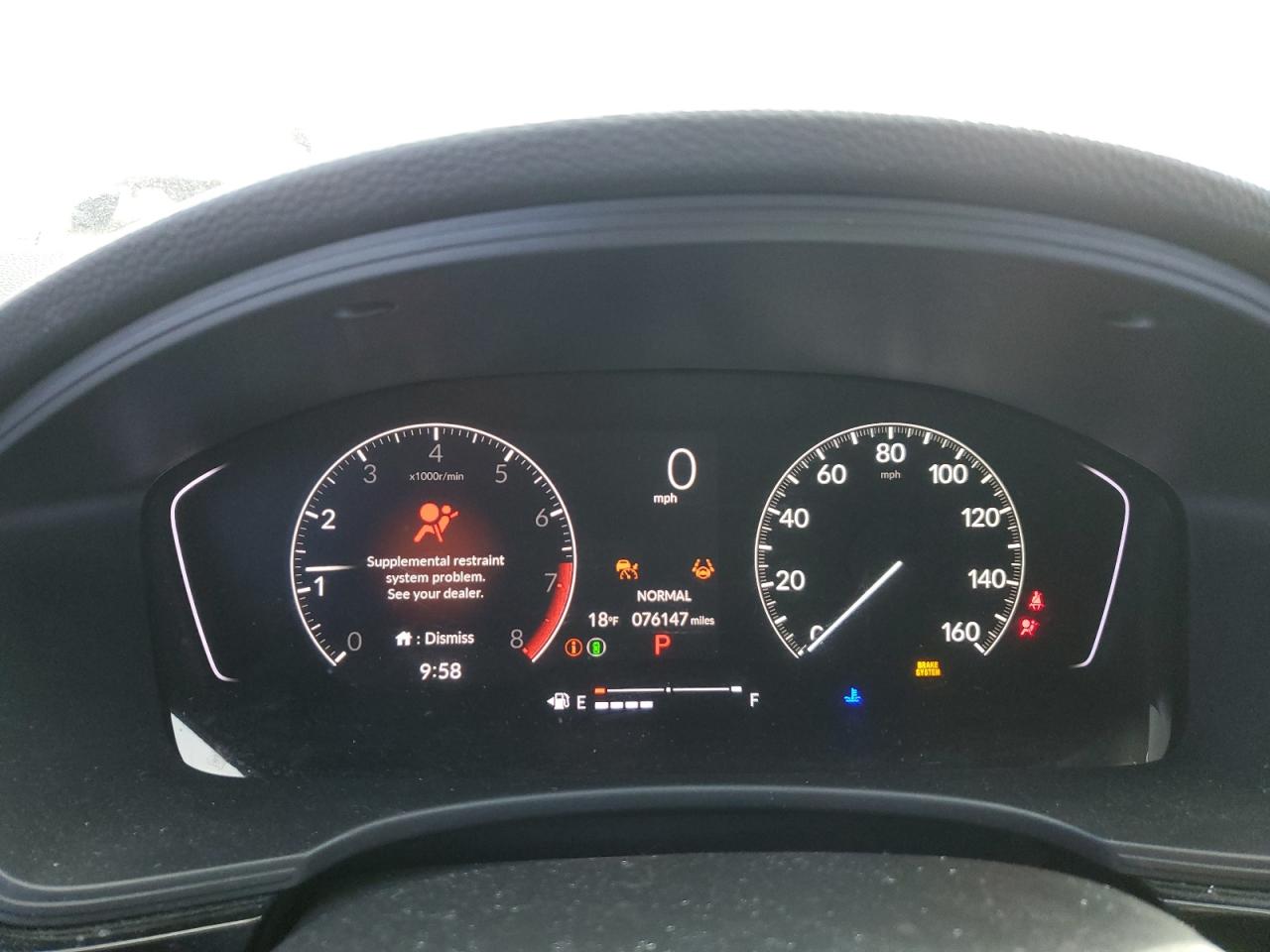 2022 Honda Civic VIN 2HGFE2F51NH525339 Copart auction photo, front end damage thumbnail 9