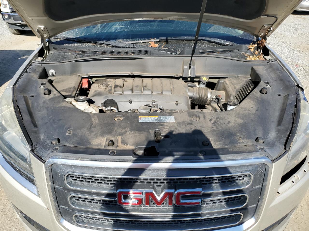 2016 GMC Acadia VIN 1GKKRRKD3GJ125067 Copart auction photo, top/roof damage thumbnail 12
