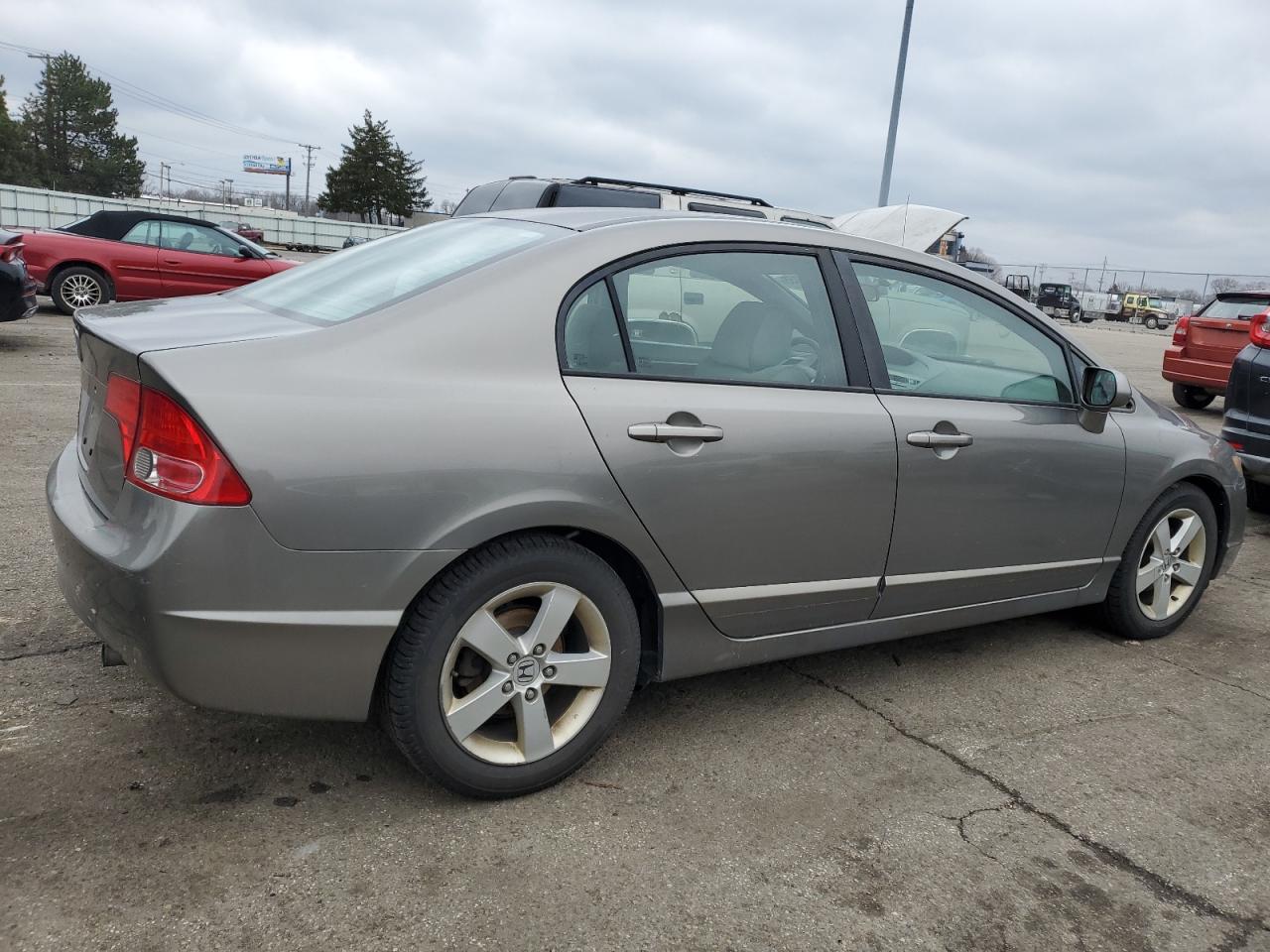 2006 Honda Civic VIN 1HGFA16896L146027 Copart auction photo, rear end damage thumbnail 3