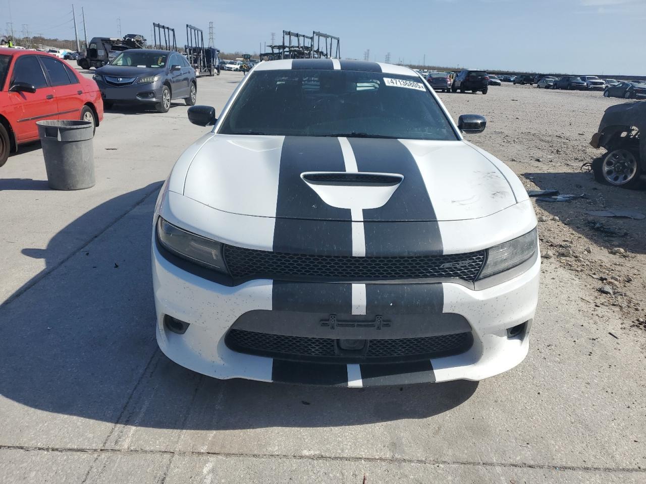 2019 Dodge Charger VIN 2C3CDXCT9KH588497 Copart auction photo, rear end damage thumbnail 5