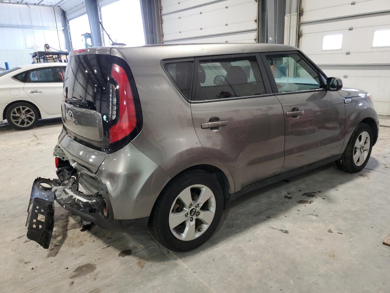 2017 KIA Soul VIN KNDJN2A22H7466629 Copart auction photo, rear end / hail damage thumbnail 3