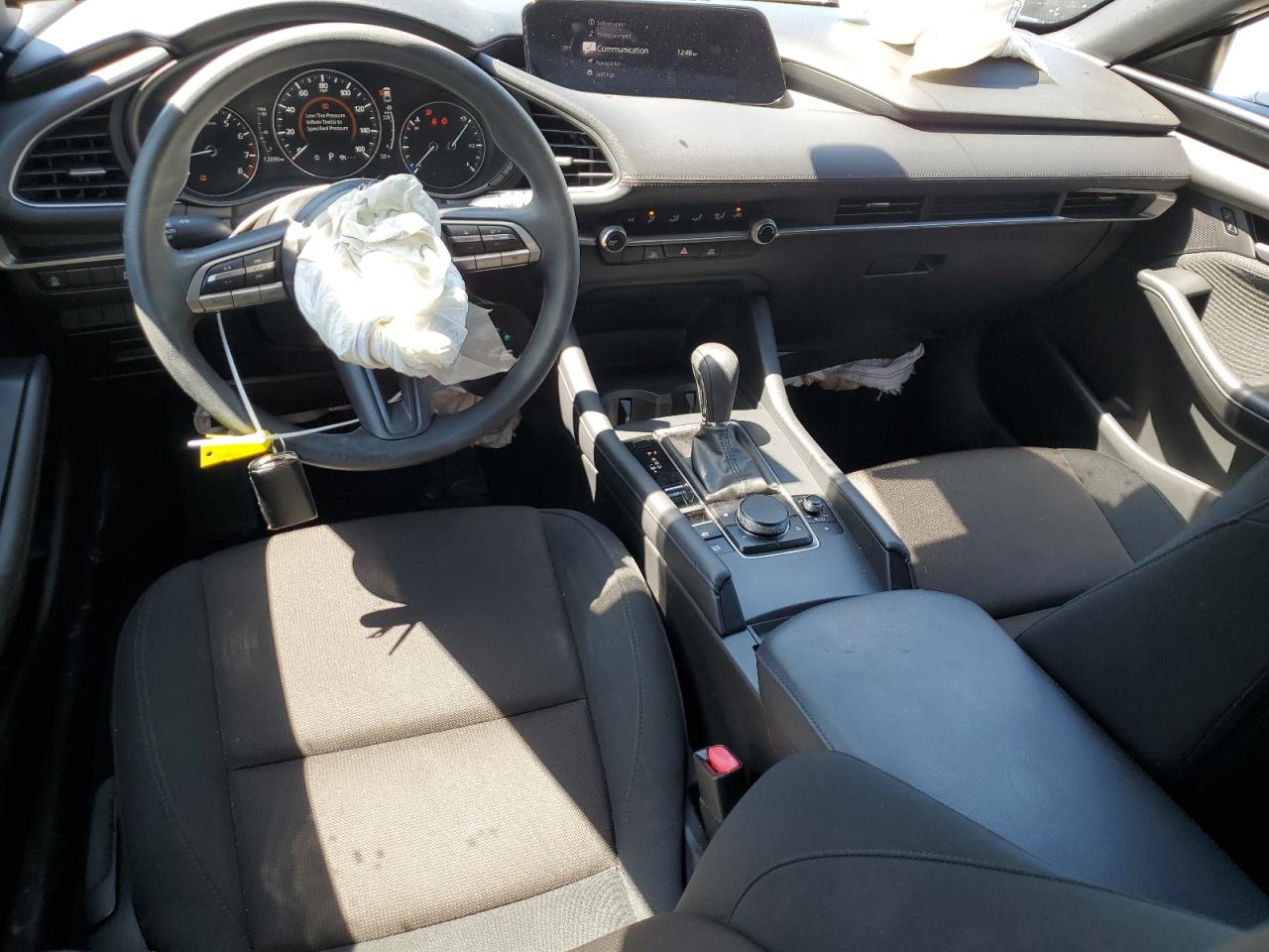 2022 Mazda 3 VIN JM1BPAJLXN1509615 Copart auction photo, front end damage thumbnail 8