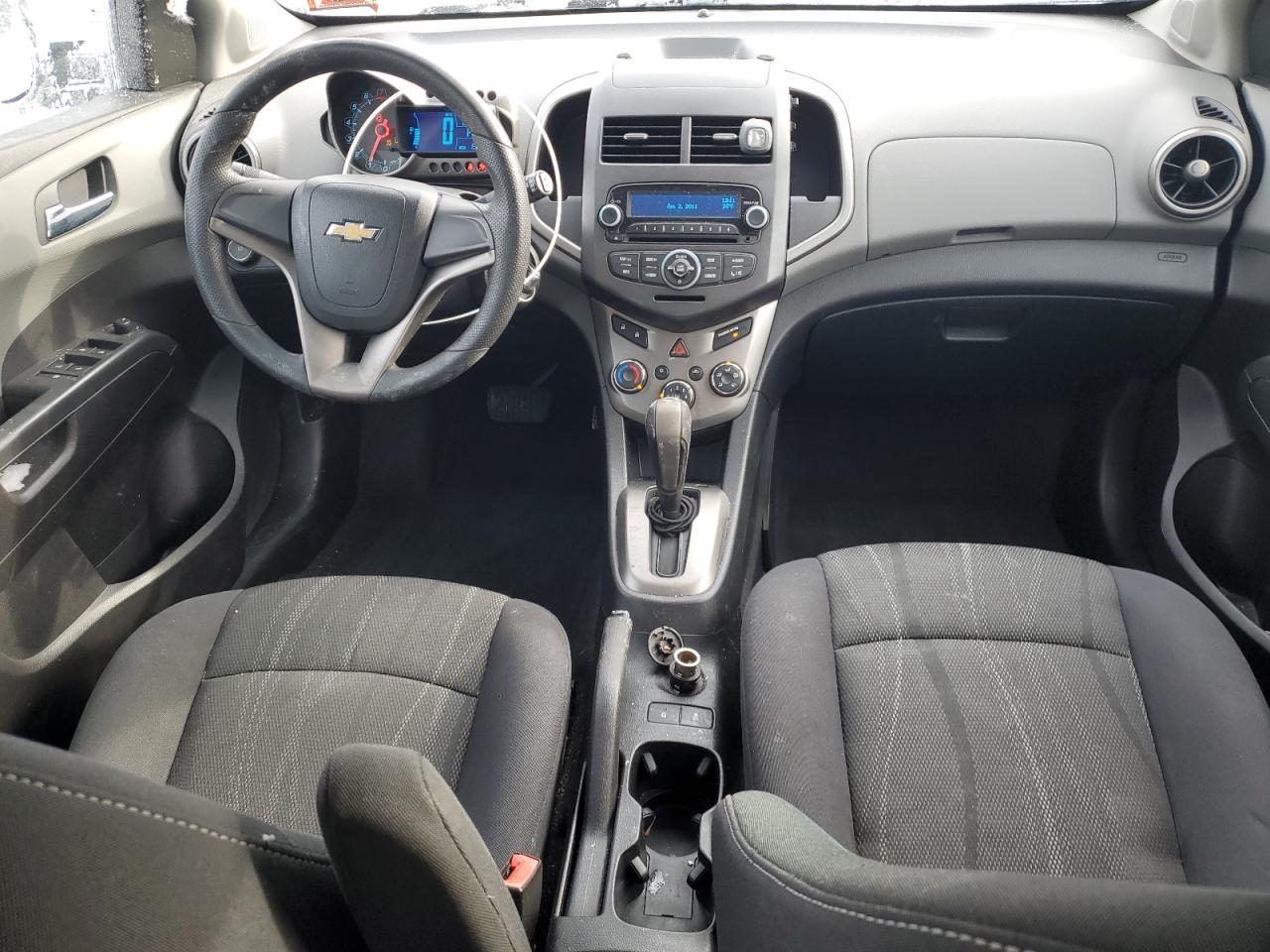 2012 Chevrolet Sonic VIN 1G1JC6SH8C4135766 Copart auction photo, side / undercarriage damage thumbnail 8