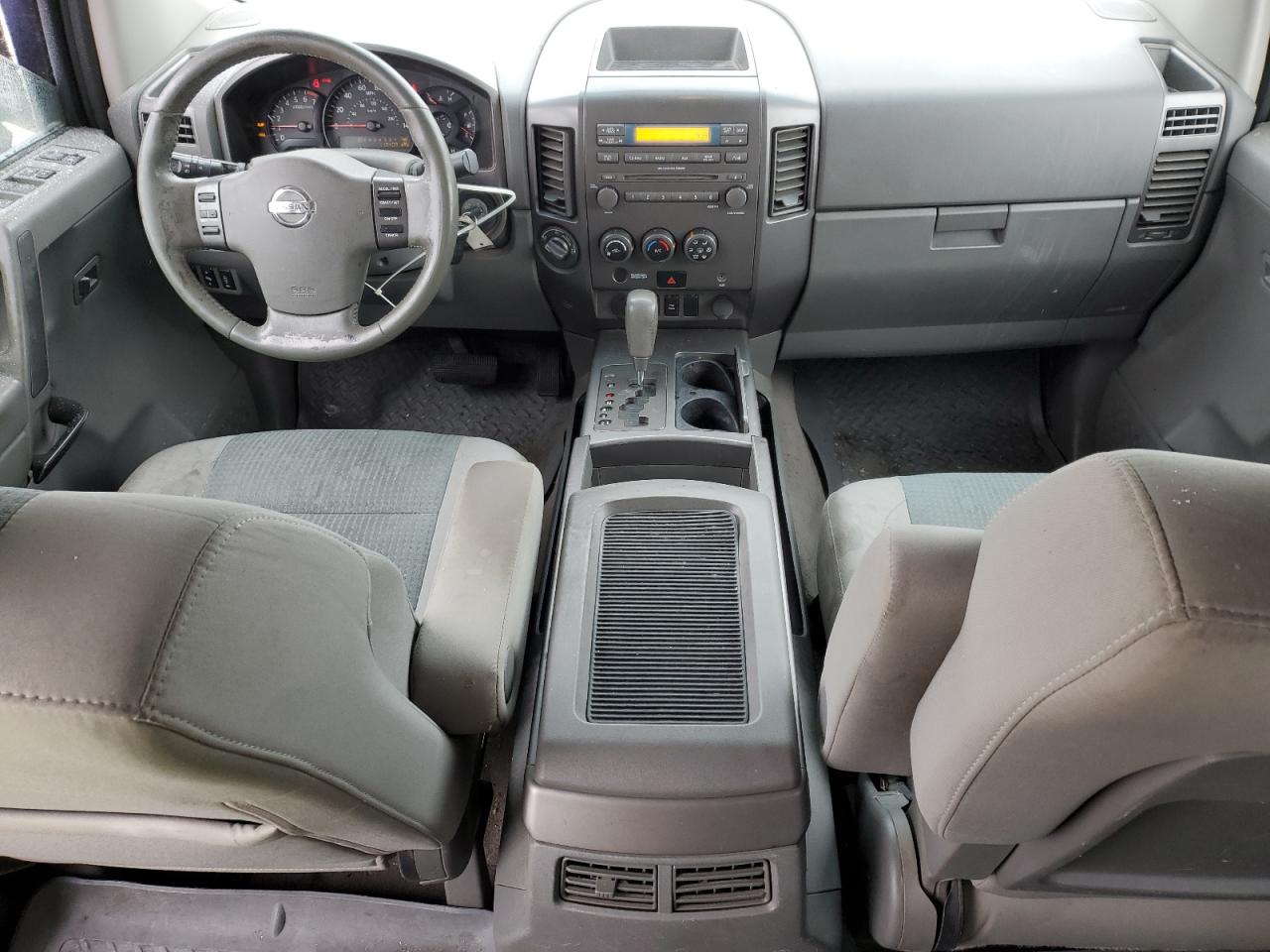 2007 Nissan Titan VIN 1N6AA07B97N234446 Copart auction photo, front end damage thumbnail 8