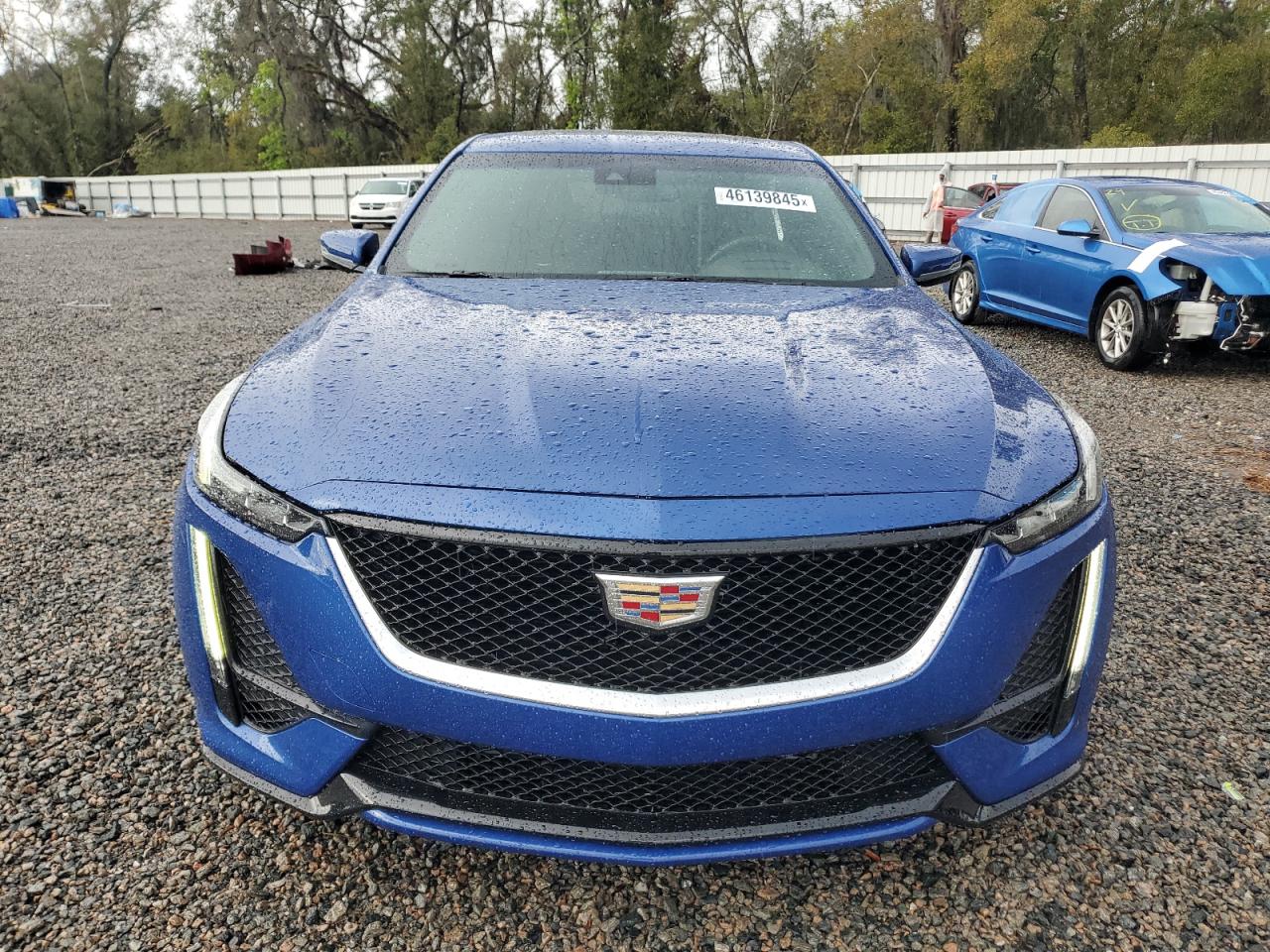 2020 Cadillac CT5 VIN 1G6DP5RK3L0123345 Copart auction photo, side / rear end damage thumbnail 5