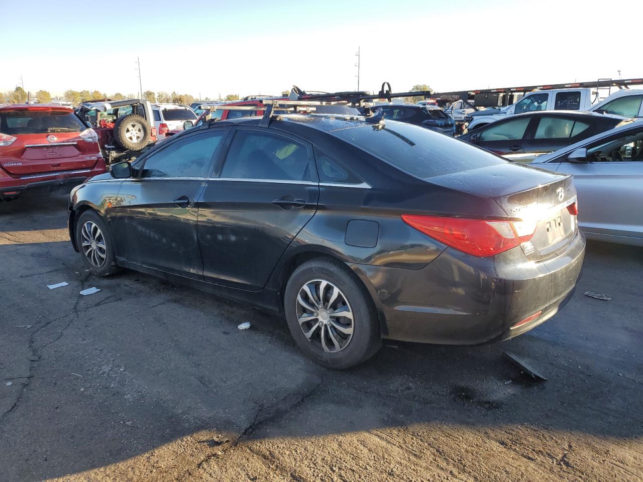 2011 Hyundai Sonata VIN 5NPEB4ACXBH178682 Copart auction photo, side damage thumbnail 2