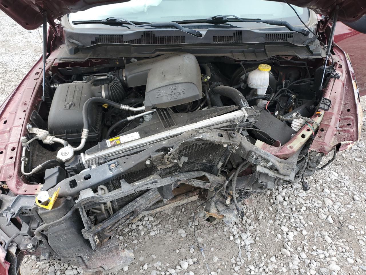2018 RAM 1500 VIN 1C6RR6KG3JS285655 Copart auction photo, front end damage thumbnail 12