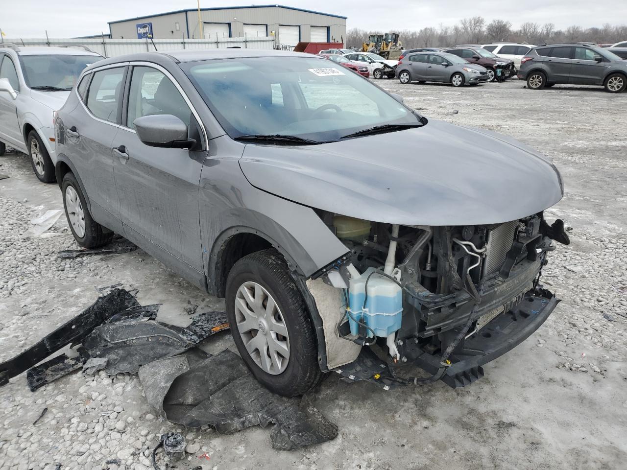 2019 Nissan Rogue VIN JN1BJ1CP9KW240316 Copart auction photo, front end damage thumbnail 4