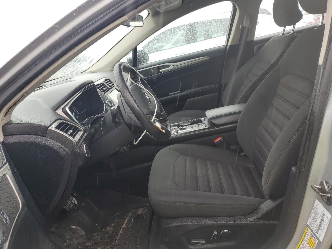 2017 Ford Fusion VIN 3FA6P0LU4HR139683 Copart auction photo, front end / side damage thumbnail 7