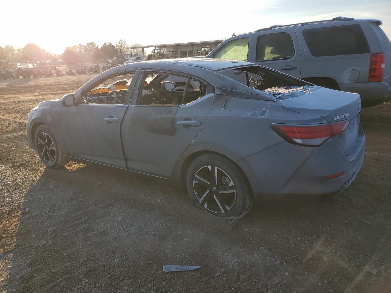 2024 Nissan Sentra VIN 3N1AB8CVXRY245477 Copart auction photo, burn - interior damage thumbnail 2