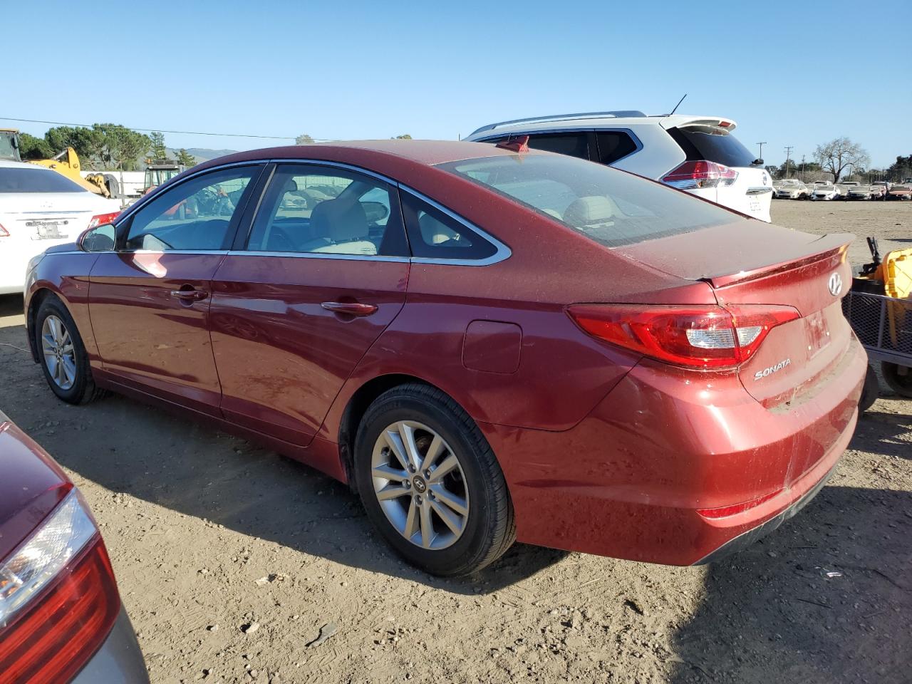 2016 Hyundai Sonata VIN 5NPE24AF0GH268523 Copart auction photo, mechanical damage thumbnail 2