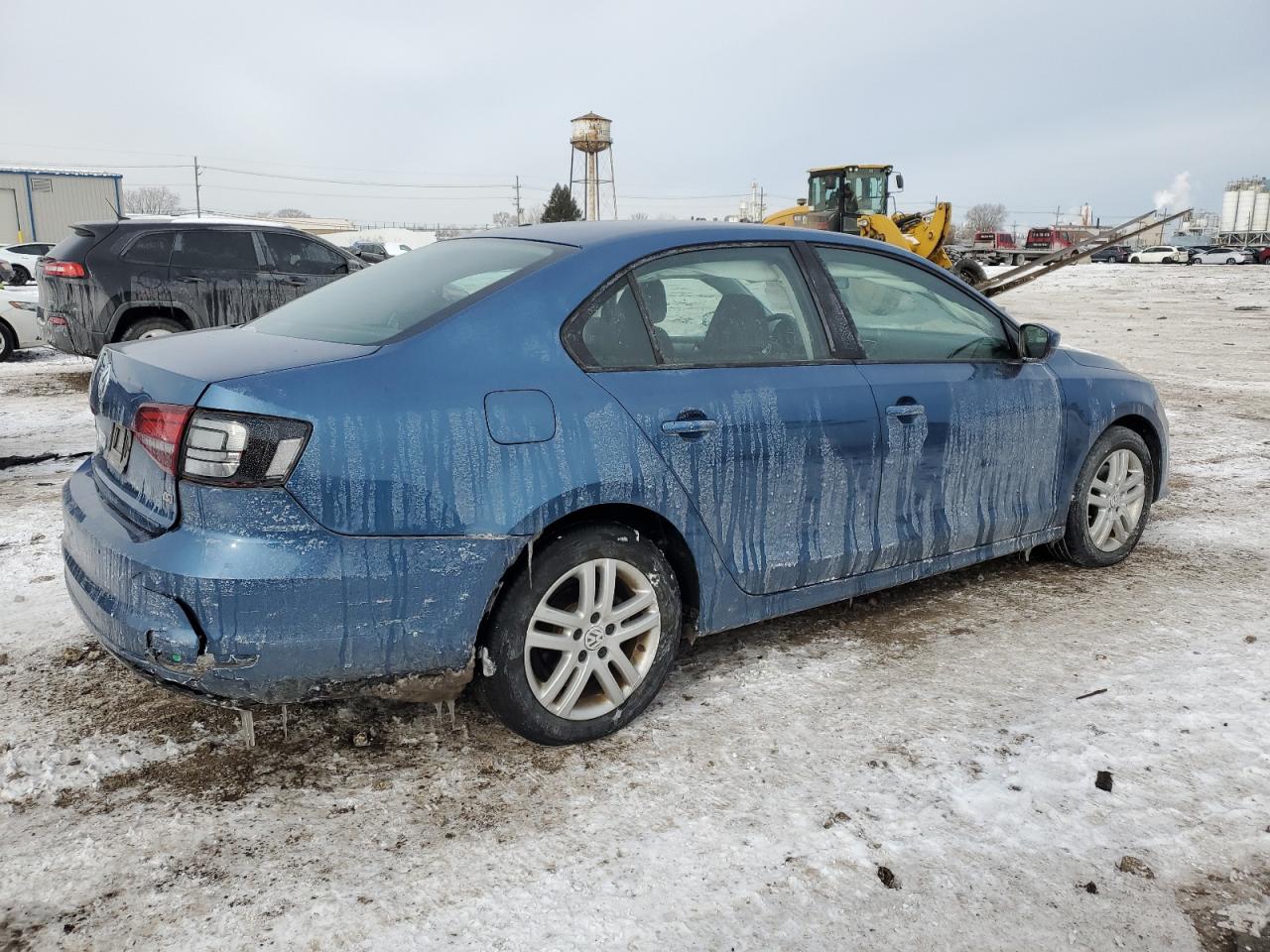 2018 Volkswagen Jetta VIN 3VW2B7AJ6JM225554 Copart auction photo, rear end damage thumbnail 3