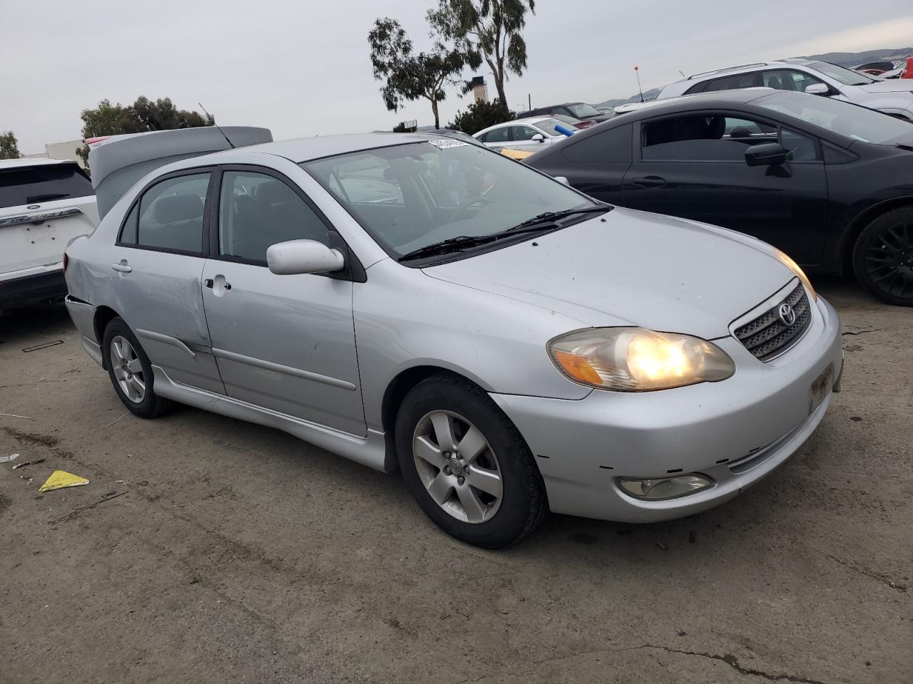 2008 Toyota Corolla VIN 1NXBR30E18Z009009 Copart auction photo, rear end / side damage thumbnail 4