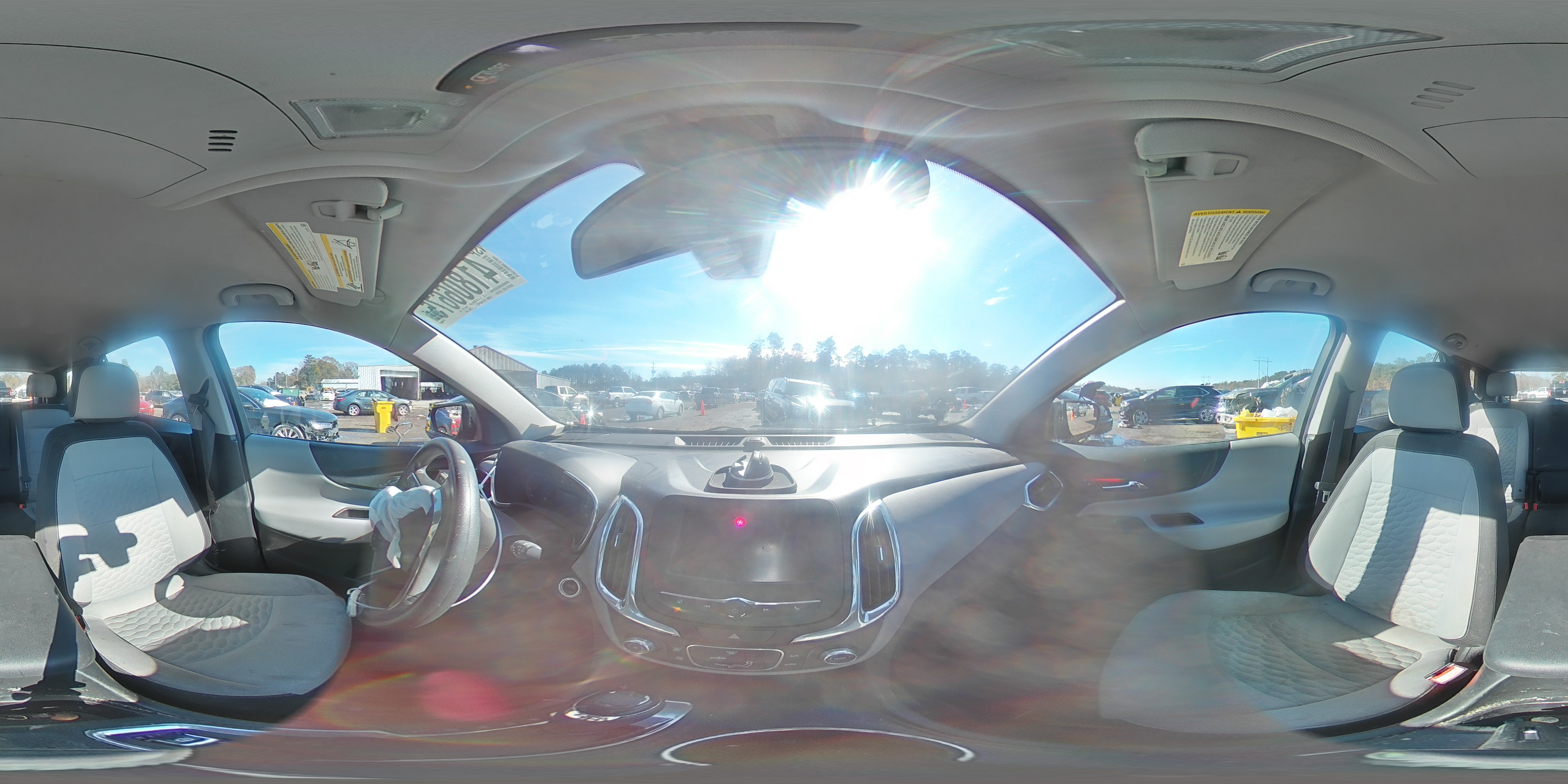 2018 Chevrolet Equinox VIN 3GNAXHEV4JS542657 Copart auction photo, front end damage thumbnail 13