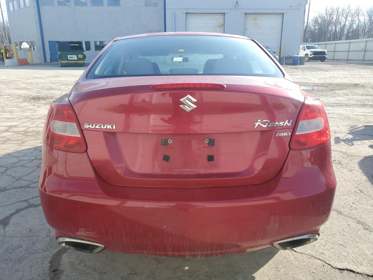 2012 Suzuki Kizashi VIN JS2RF9A33C6100281 Copart auction photo, front end damage thumbnail 6