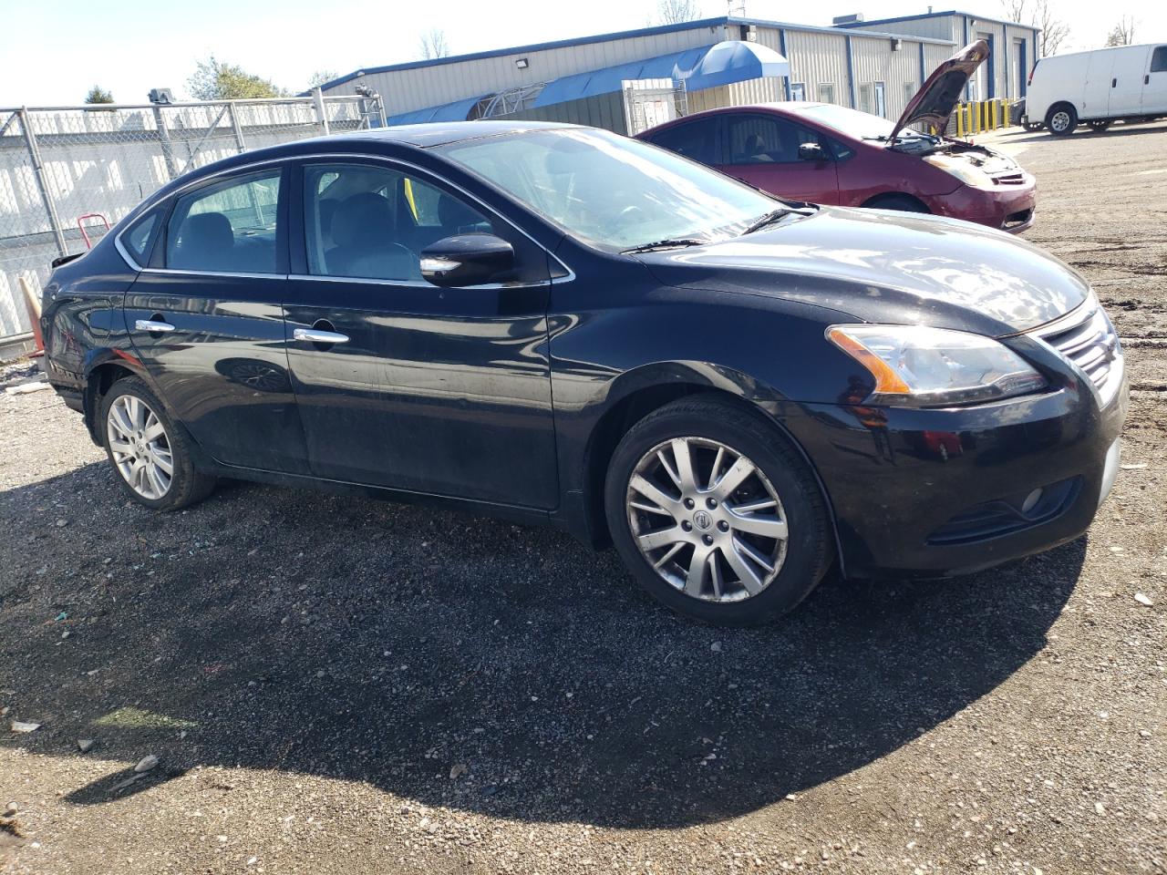 2015 Nissan Sentra VIN 3N1AB7AP3FY233097 Copart auction photo, rear end / minor dent/scratches damage thumbnail 4