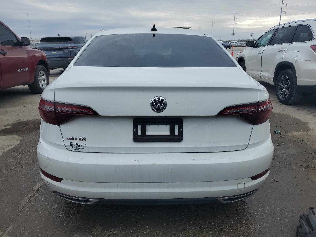 2020 Volkswagen Jetta VIN 3VWCB7BU9LM046487 Copart auction photo, front end / side damage thumbnail 6
