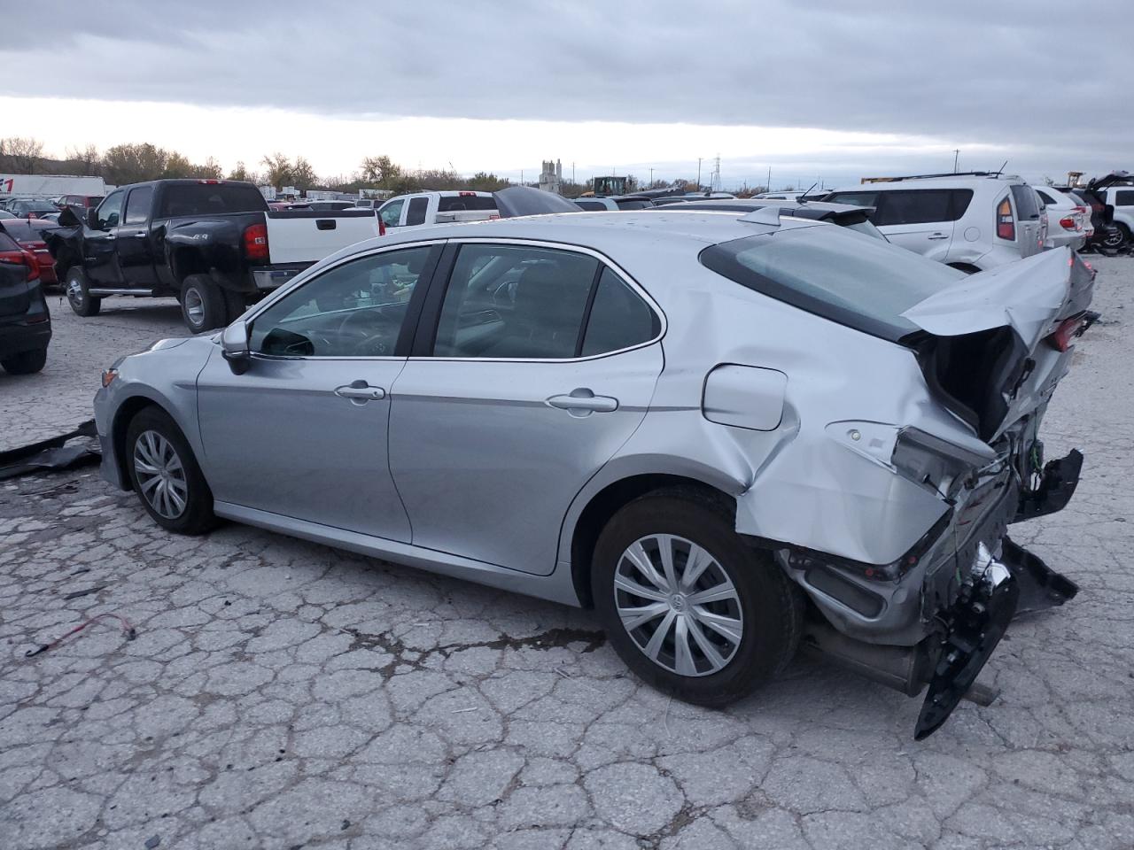 2023 Toyota Camry VIN 4T1H31AK4PU610255 Copart auction photo, rear end damage thumbnail 2