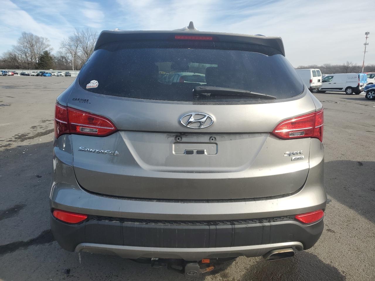 2015 Hyundai Santa Fe VIN 5XYZUDLBXFG290976 Copart auction photo, front end damage thumbnail 6