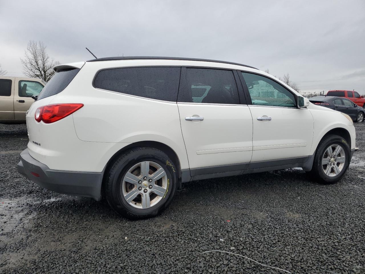 2012 Chevrolet Traverse VIN 1GNKVJED4CJ316843 Copart auction photo, rear end / side damage thumbnail 3