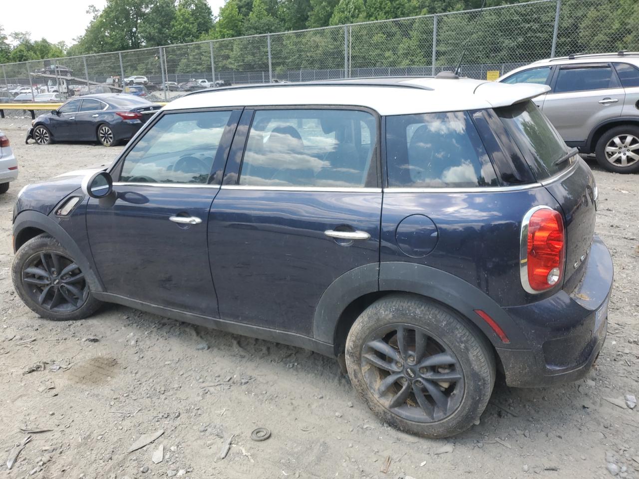 2013 MINI Countryman VIN WMWZC3C56DWP24086 Copart auction photo, water/flood damage thumbnail 2