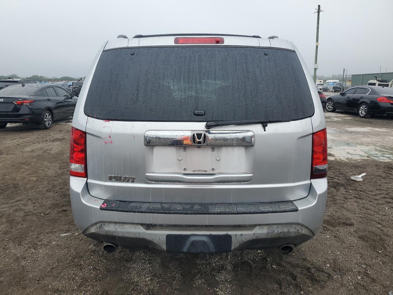 2014 Honda Pilot VIN 5FNYF3H60EB019460 Copart auction photo, front end / side damage thumbnail 6