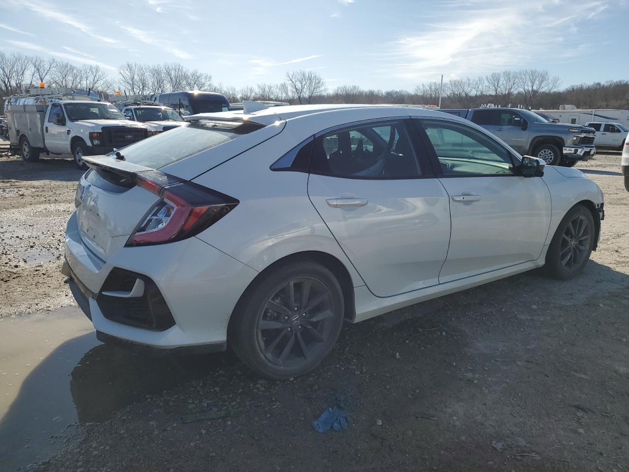2021 Honda Civic VIN SHHFK7H65MU226238 Copart auction photo, front end damage thumbnail 3