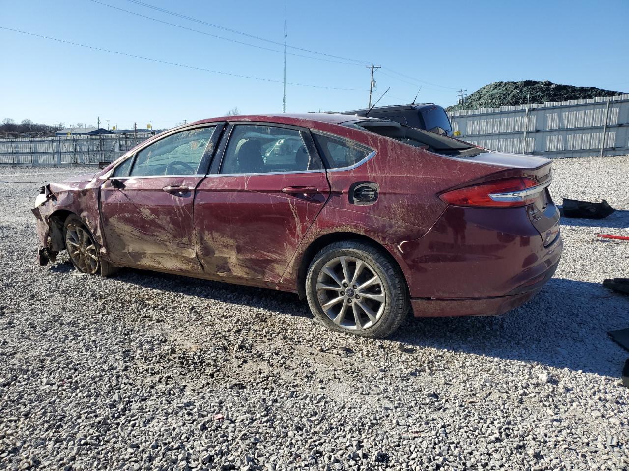 2017 Ford Fusion VIN 3FA6P0HD1HR339414 Copart auction photo, all over damage thumbnail 2