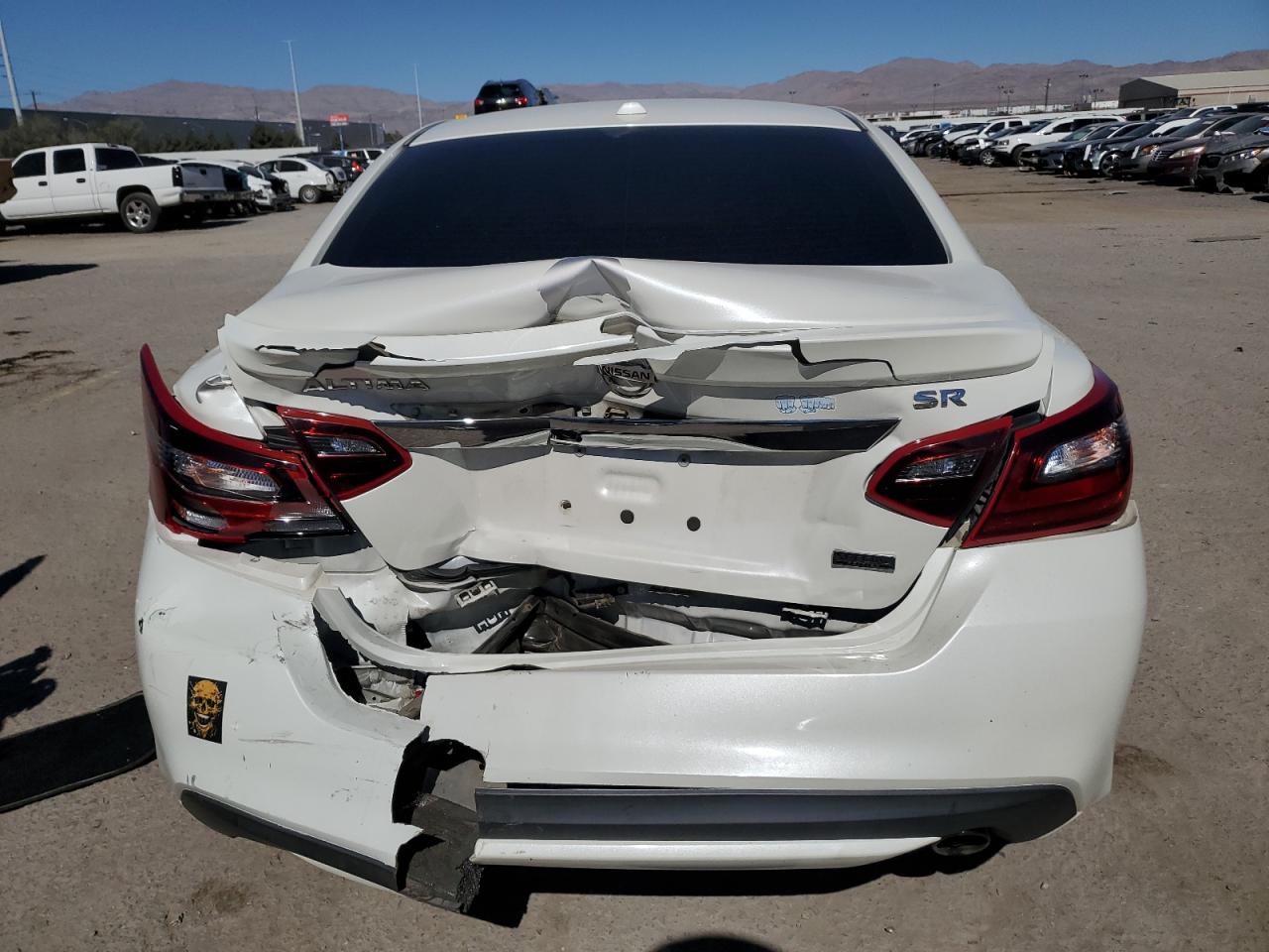 2018 Nissan Altima VIN 1N4AL3AP4JC224256 Copart auction photo, rear end / front end damage thumbnail 6