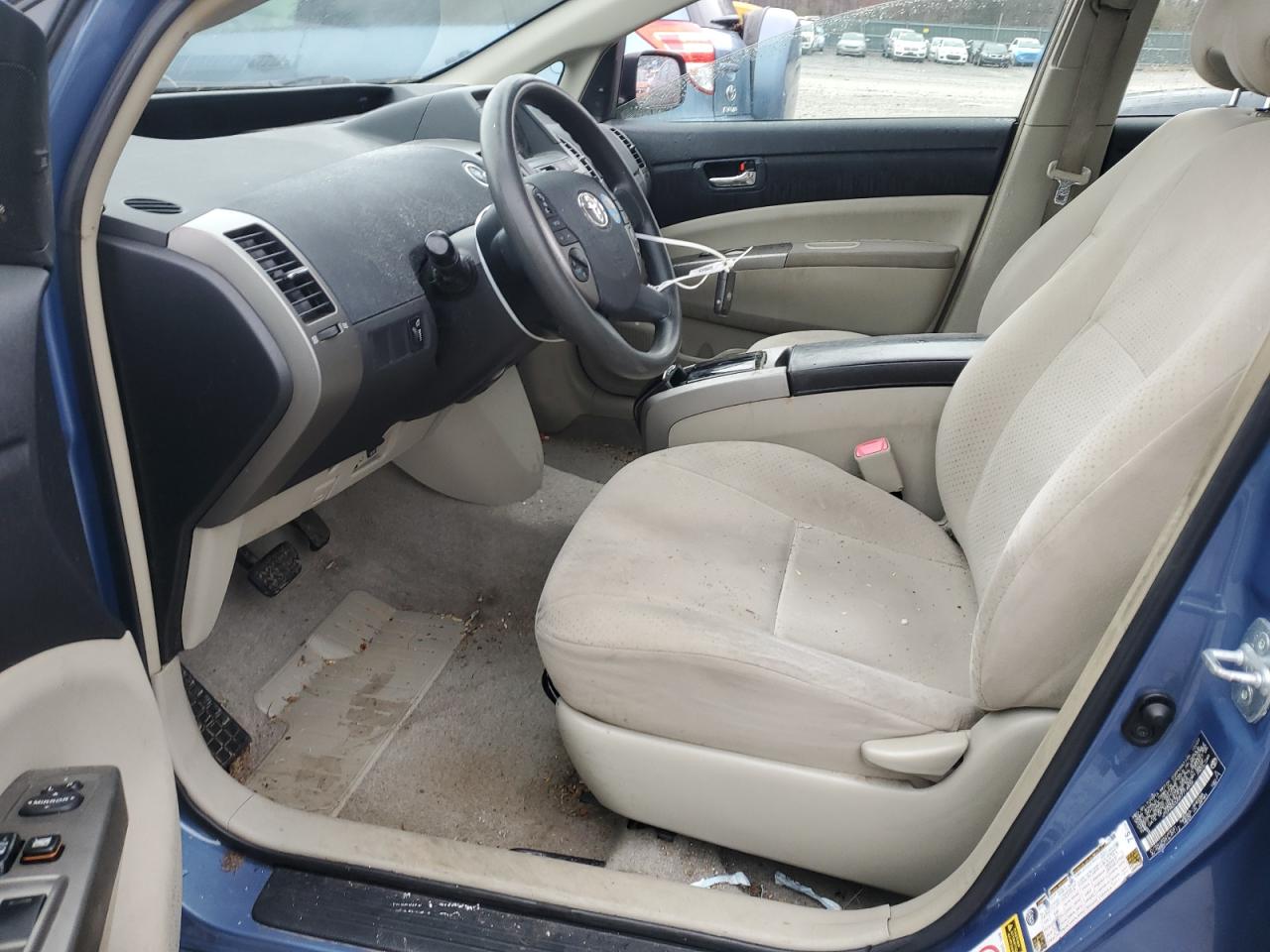 2008 Toyota Prius VIN JTDKB20U587714436 Copart auction photo, front end damage thumbnail 7