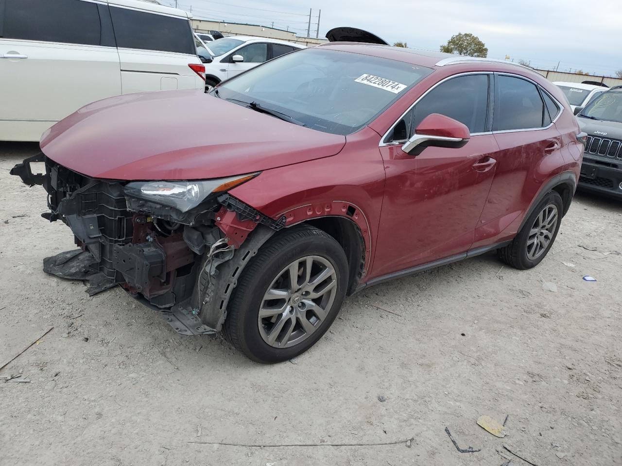 2016 Lexus NX VIN JTJYARBZ5G2028520