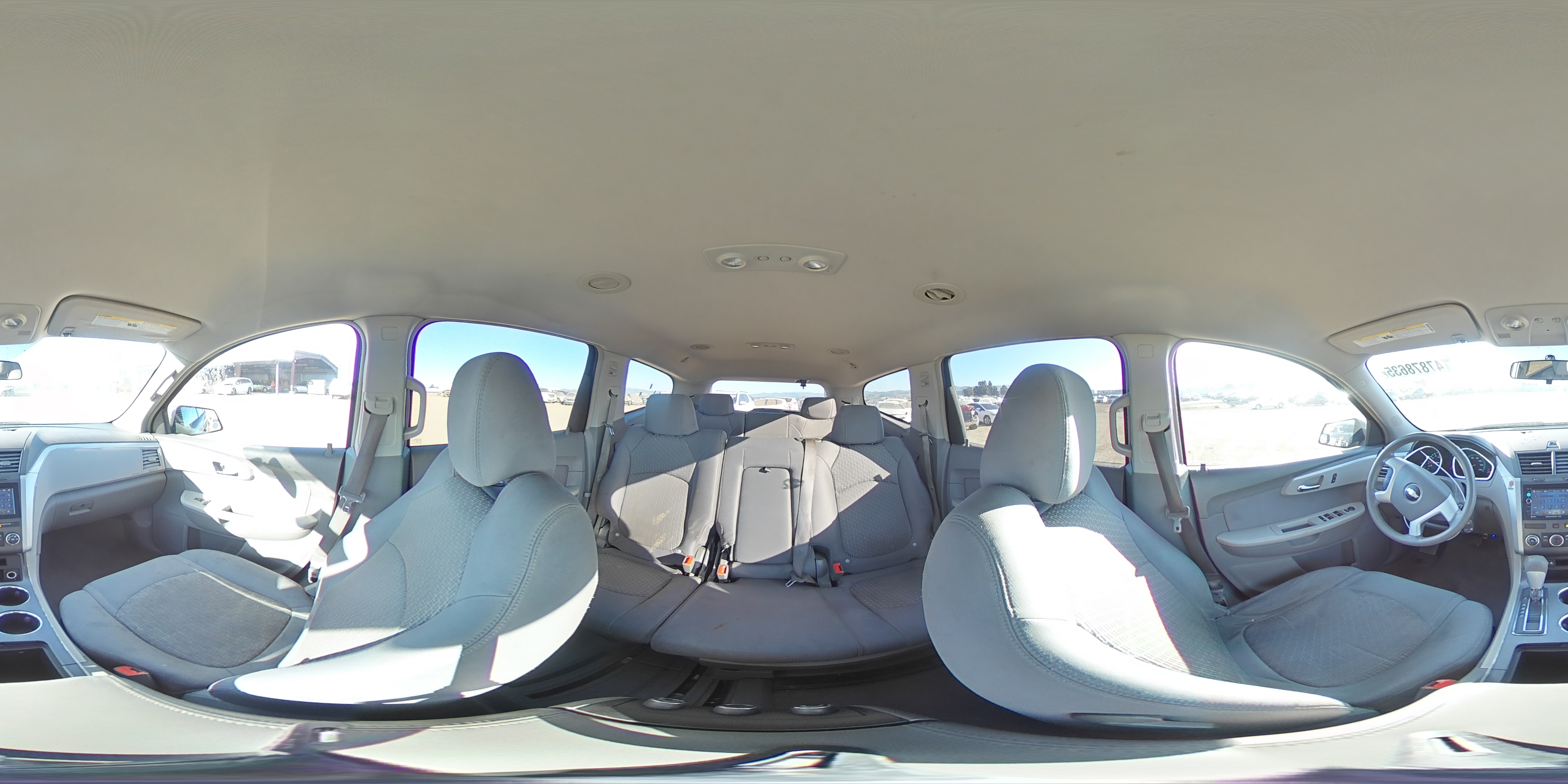 2009 Chevrolet Traverse VIN 1GNER13D19S157593 Copart auction photo, front end / side damage thumbnail 14