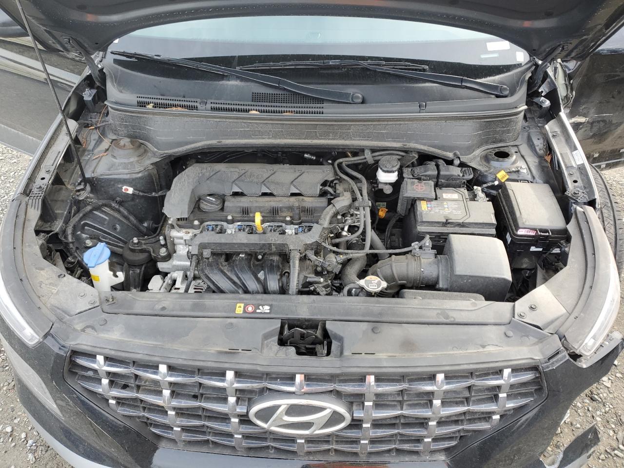 2023 Hyundai Venue VIN KMHRC8A31PU262355 Copart auction photo, front end / frame damage damage thumbnail 12