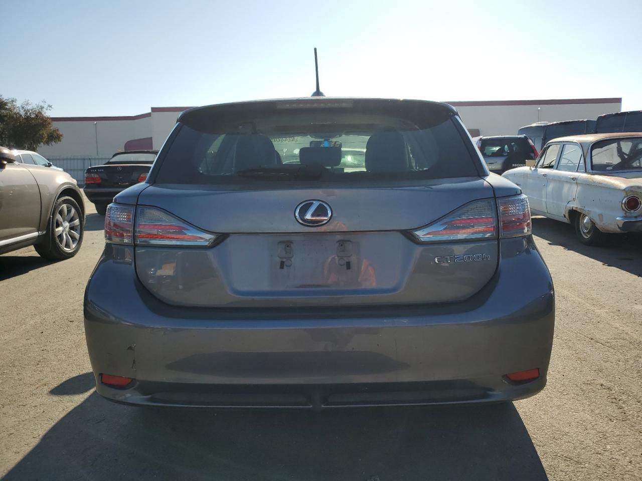2012 Lexus CT VIN JTHKD5BHXC2094408 Copart auction photo, front end damage thumbnail 6