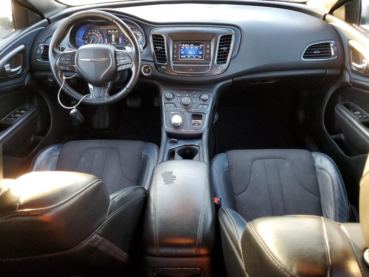 2015 Chrysler 200 VIN 1C3CCCBB9FN712379 Copart auction photo, rear end damage thumbnail 8
