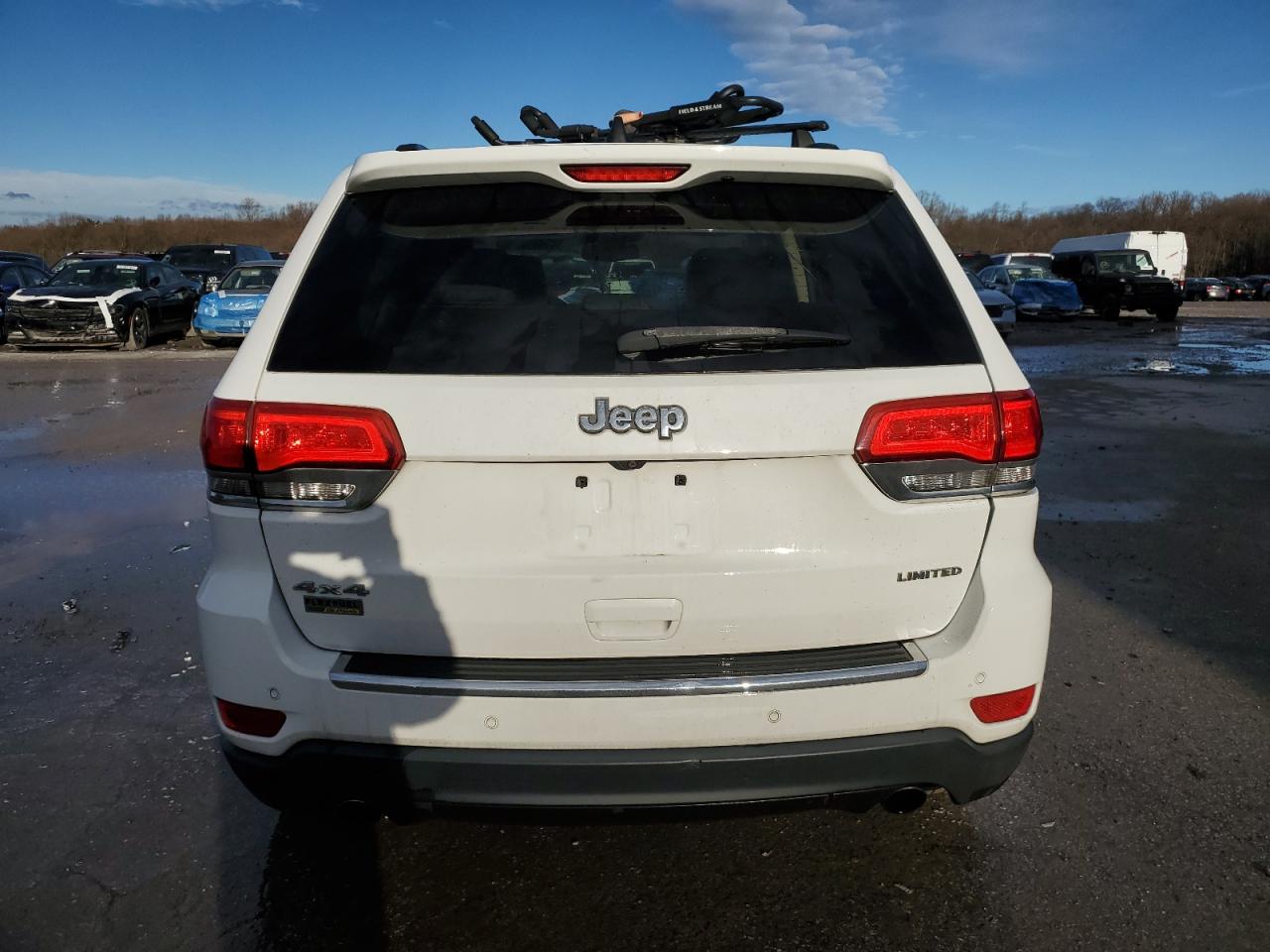 2014 Jeep Grand Cherokee VIN 1C4RJFBGXEC589632 Copart auction photo, side damage thumbnail 6