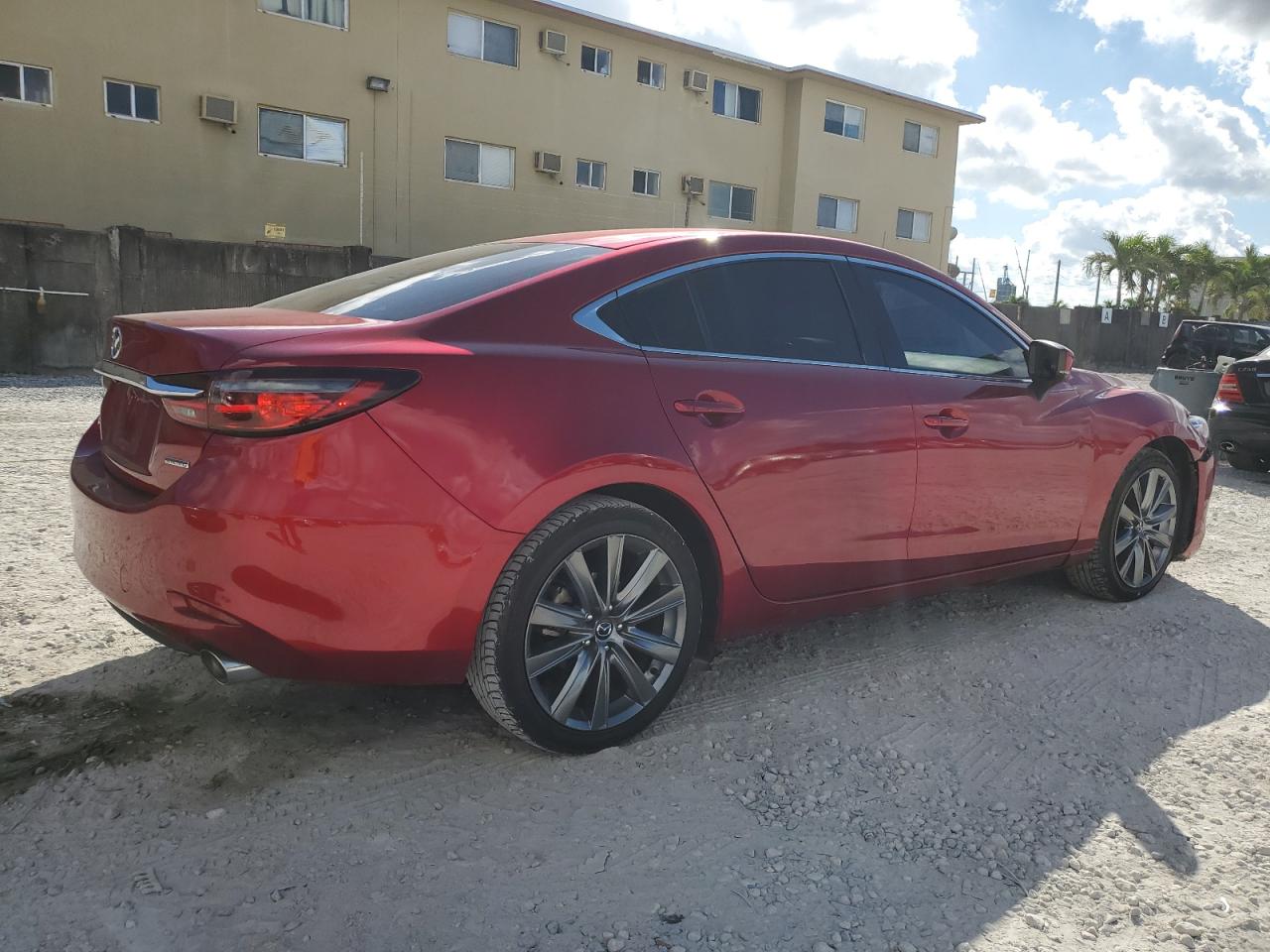 2021 Mazda 6 VIN JM1GL1VM5M1608944 Copart auction photo, front end damage thumbnail 3