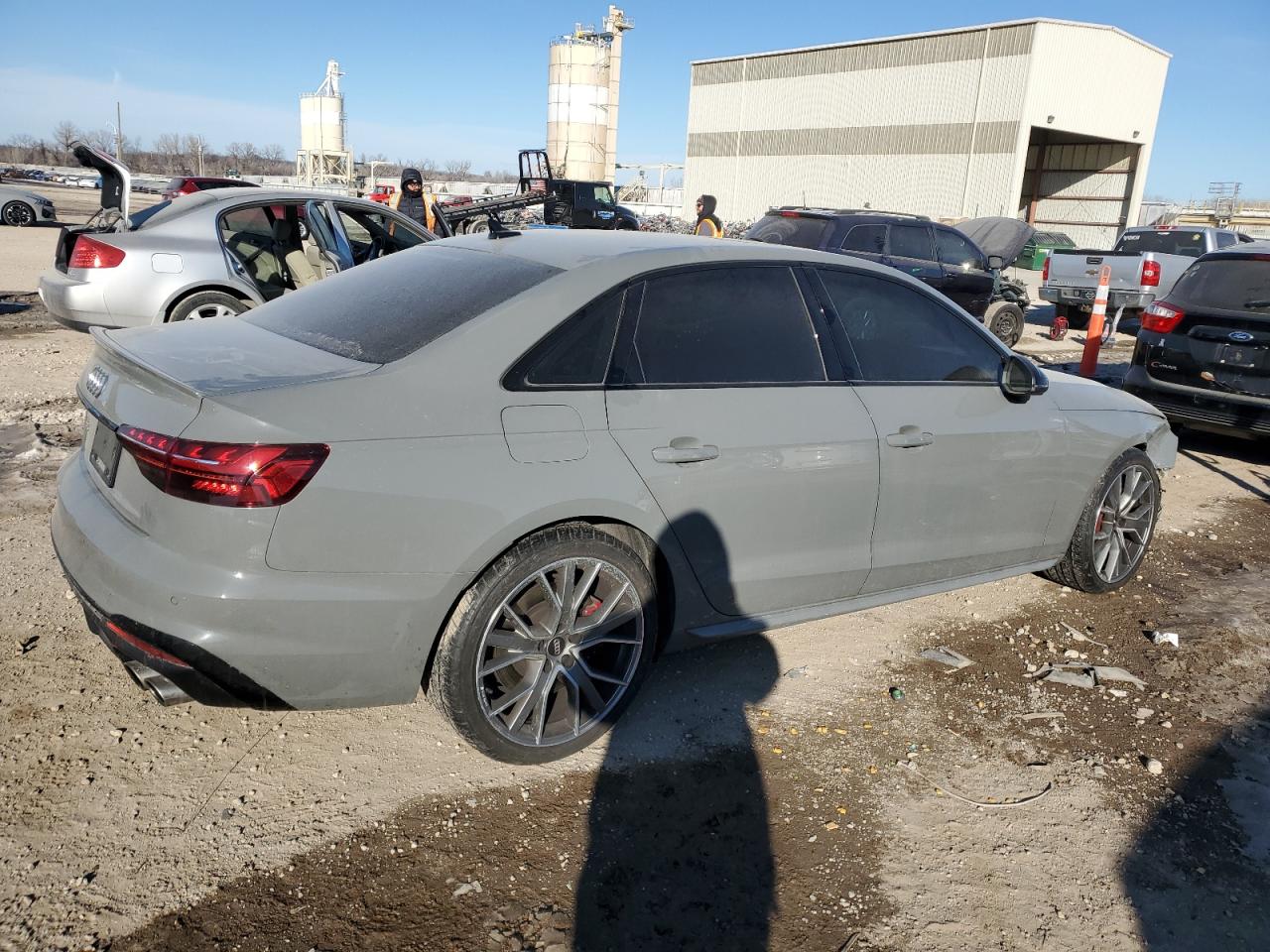 2021 Audi RS4 VIN WAUB4AF46MA012762 Copart auction photo, front end damage thumbnail 3