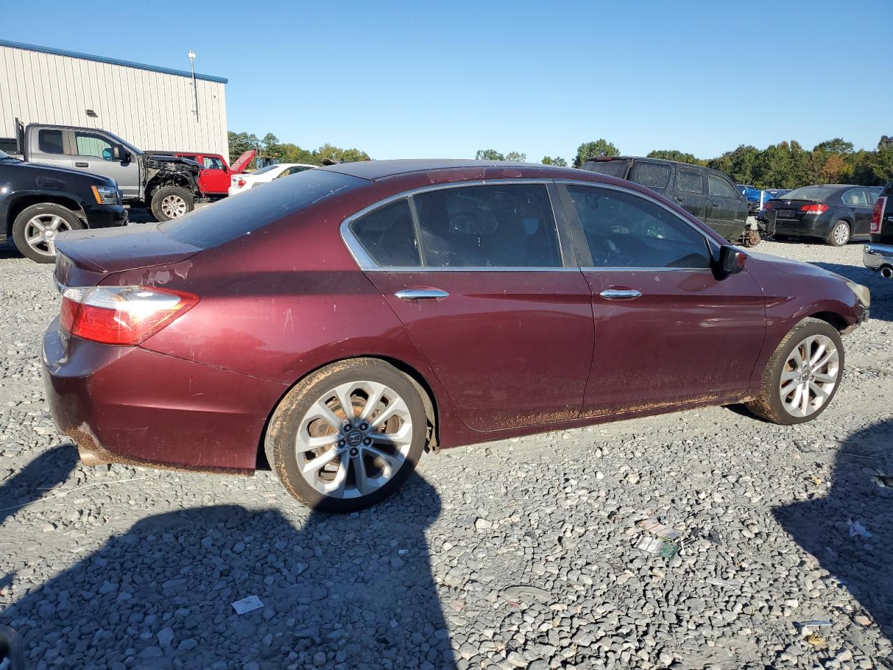 2013 Honda Accord VIN 1HGCR2F5XDA067899 Copart auction photo, front end damage thumbnail 3