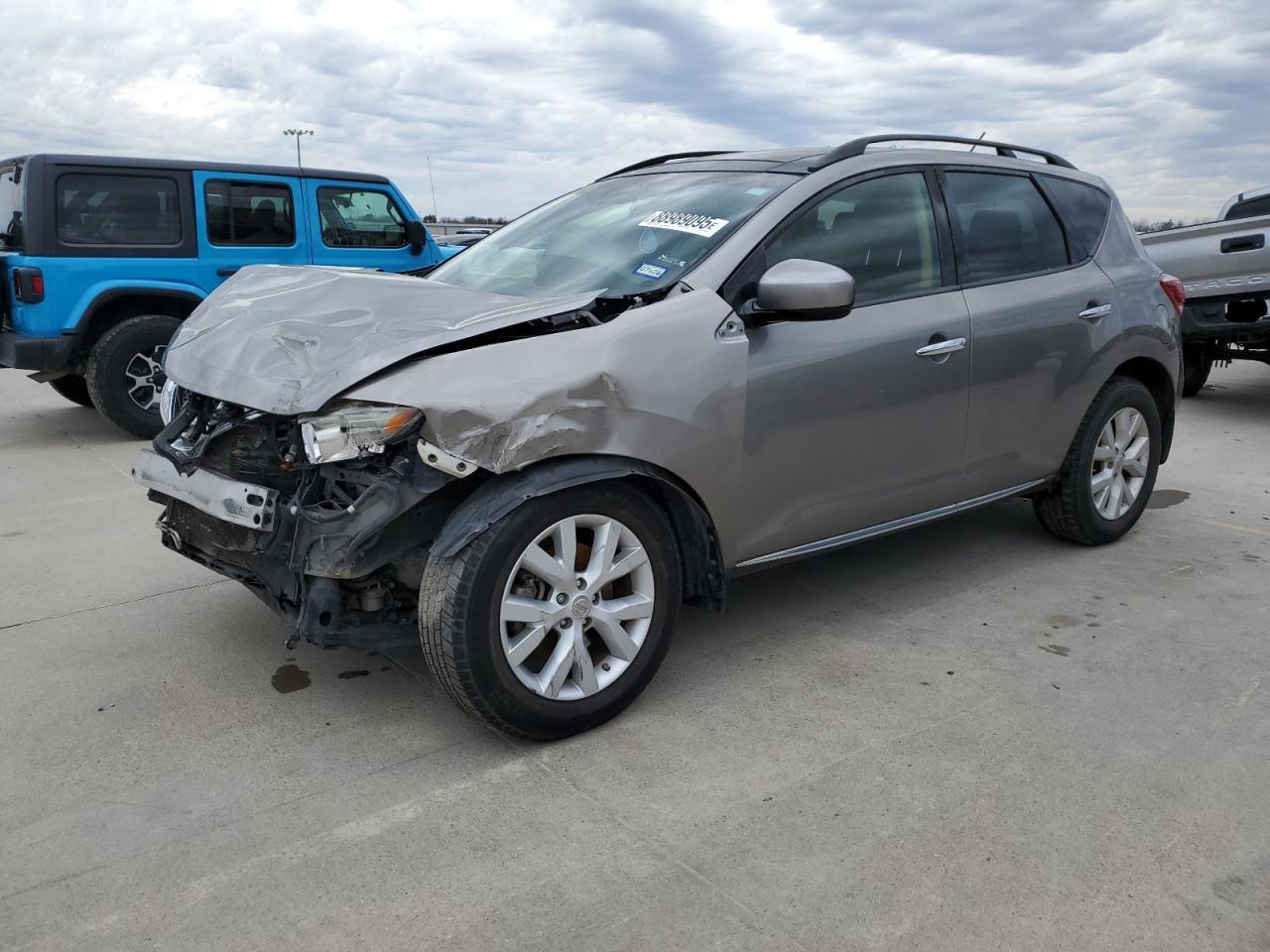 2012 Nissan Murano VIN JN8AZ1MU6CW114314