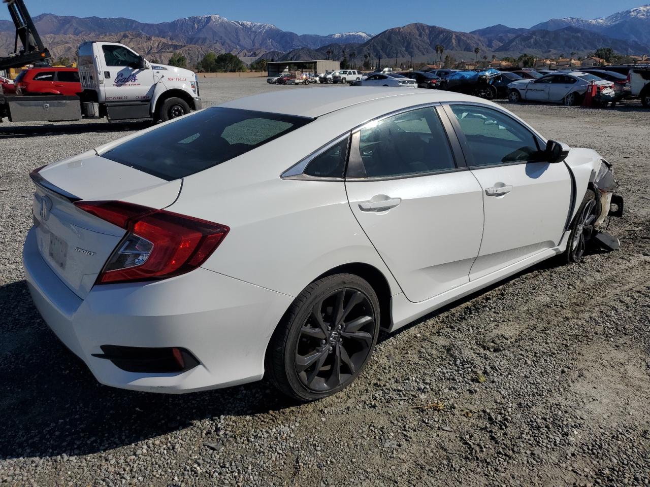 2020 Honda Civic VIN 19XFC2F80LE212340 Copart auction photo, front end damage thumbnail 3