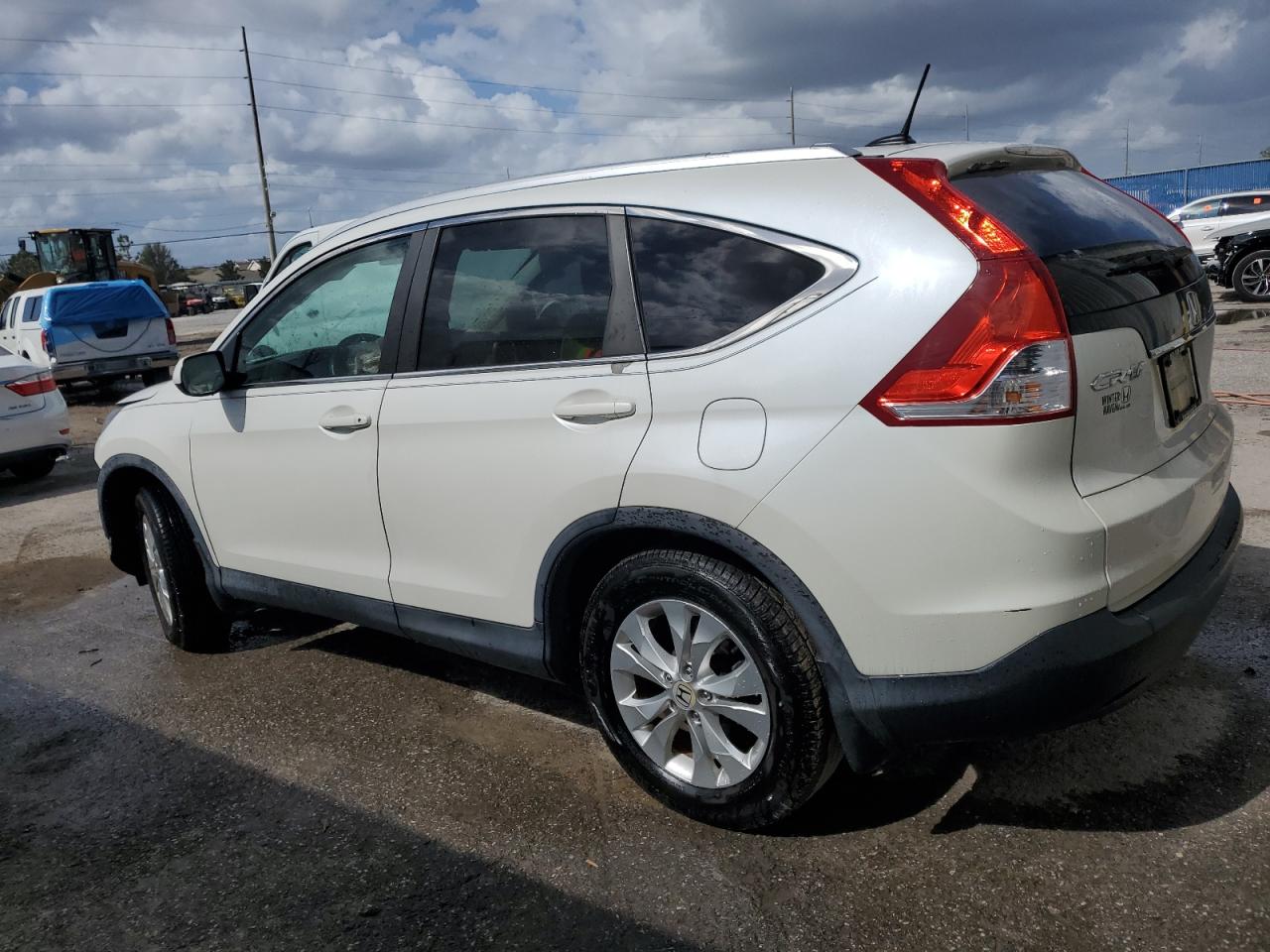 2014 Honda CR-V VIN 5J6RM3H76EL041814 Copart auction photo, front end damage thumbnail 2
