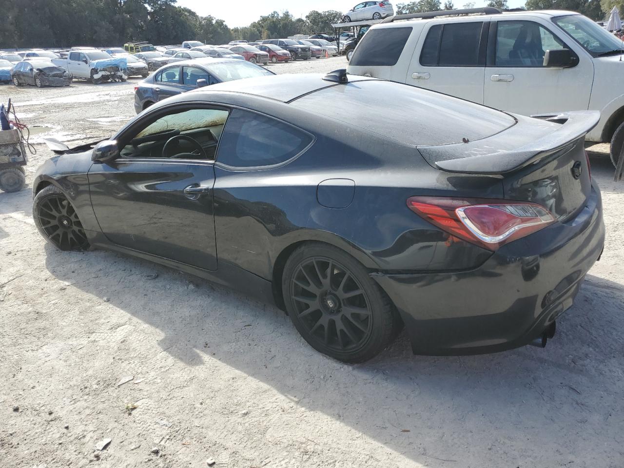 2013 Hyundai Genesis VIN KMHHT6KD3DU081518 Copart auction photo, burn - engine / front end damage thumbnail 2