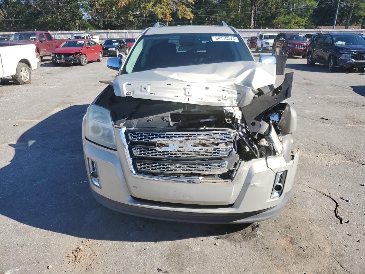 2012 GMC Terrain VIN 2GKALWEK1C6149185 Copart auction photo, front end damage thumbnail 5